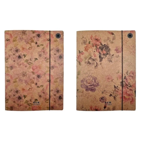 Teczka A4 z gumką Misty Flowers (10szt) - Ziemia Obiecana