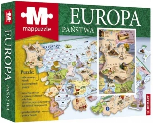 Mappuzzle - Europa Państwa - opracowanie zbiorowe