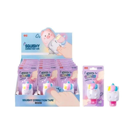 Korektor w taśmie Jednorożec - Squishy
