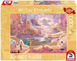 Puzzle PQ 1000 Królestwo niebieskie - Schmidt