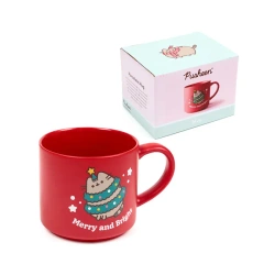 Kubek porcelanowy Świąteczny kot Pusheen XMUG449 - PUCKATOR EUROPEAN DISTRIBUTION CENTRE