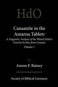 Canaanite in the Amarna Tablets - Rainey Anson F.