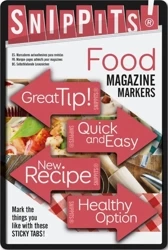 Snippits! Food znaczniki jedzenie samoprzylepne - IF