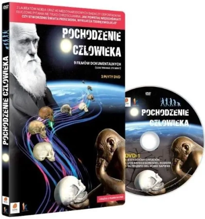 Pochodzenie człowieka - książka + 3DVD - praca zbiorowa