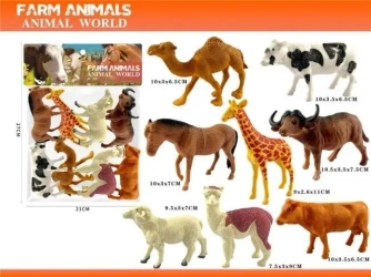 Zwierzęta 8szt - Merkpol