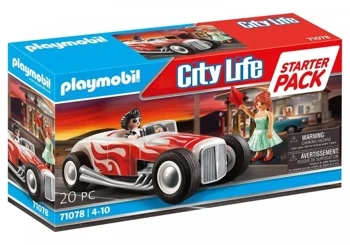 Klocki City Life 71078 Zestaw startowy Hot Rod - Playmobil