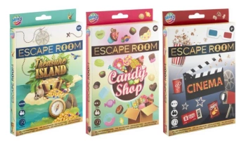 Gra Escape Room 18,5x14cm - Moxy