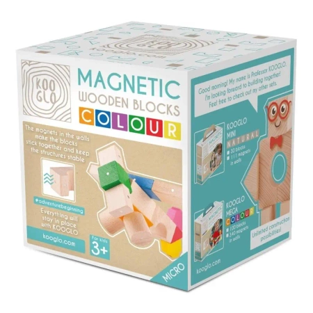 Klocki drewniane Micro Airplane - Kooglo