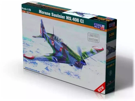 Morane Saulnier MS.406 CI, D-206, 1:72