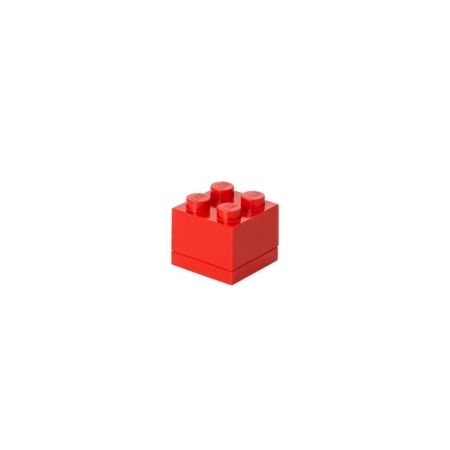 LEGO(R) pudełeczko klocek czwórka czerwony - NHG