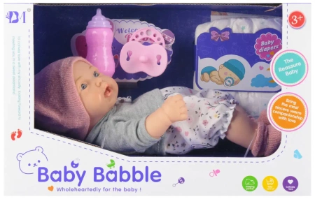 Lalka Bobas 25cm z Akcesoriami Mega Creative 568545