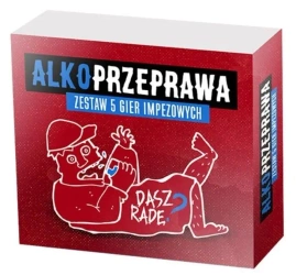 Alkoprzeprawa - zestaw 5 gier imprezowych - Grammi