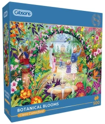 Puzzle 500 Kwiaty botaniczne - Gibsons