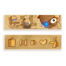 Zakładka kartonowa - Mumia - Molom