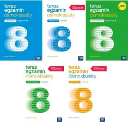Teraz egzamin x6 ósmoklasisty KOMPLET Polski Matematyka Angielski Nowe 2026 - Jerzy Janowicz