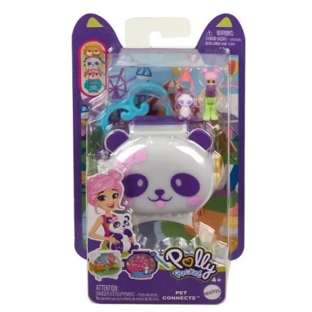 Figurka Polly Pocket + panda - Mattel