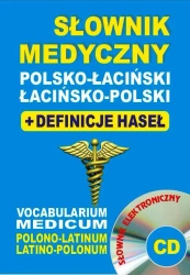 Słownik medyczny polsko-łaciński łacińsko-pol + CD - praca zbiorowa