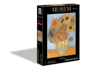 Puzzle 1000 Museum Sunflowers - Clementoni