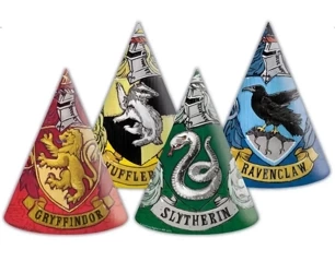 Czapeczki papierowe Harry Potter MIX 6szt - Godan