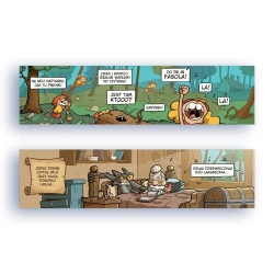 Zakładka kartonowa - Baśnie: Czerwony Kapturek - Molom