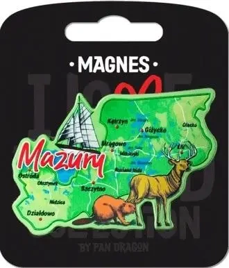 Magnes I love Poland Mazury ILP-MAG-A-MAZ-10 - Pan Dragon