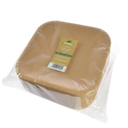 Talerze papierowe kraftowe 23cm 144szt - Arpex