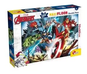 Puzzle podłogowqe dwustronne Maxi 150 Avengers - Lisciani