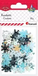 Konfetti płatki śniegu 10g - Titanum