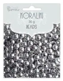 Koraliki srebrne 5mm 40g - Dalprint