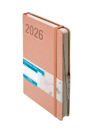 Kalendarz 2026 A5 Sakura miedziany DNS - Antra