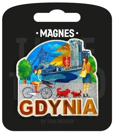 Magnes I love Poland Gdynia ILP-MAG-C-GDY- 36 - Pan Dragon