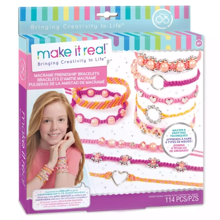 Zestaw do tworzenia bransoletek. Macrame Friendship Bracelets
