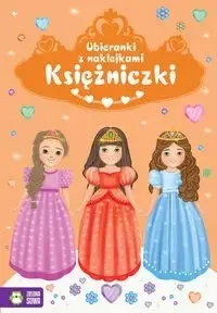 Ubieranki z naklejkami. Księżniczki - opracowanie zbiorowe