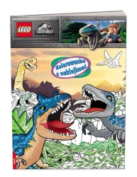 LEGO(R) Jurassic World. Kolorowanka z naklejkami - praca zbiorowa