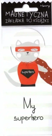 Zakładka magnetyczna - Superbohater - Henry
