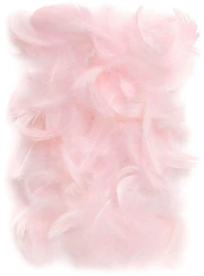 Piórka różowe 5-12cm 10g - Dalprint dpCraft