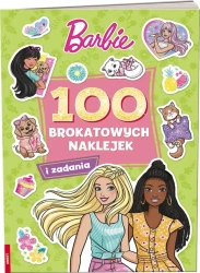 Barbie. 100 Brokatowych naklejek - praca zbiorowa
