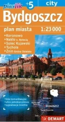 Plan miasta - Bydgoszcz +5 1:23 000 w.2023 - praca zbiorowa
