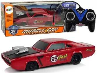 Auto R/C 1:20 czerwone 7 - Leantoys