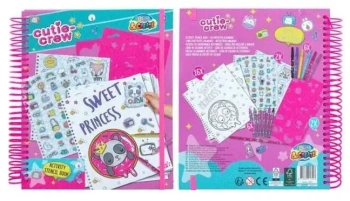 Zestaw artystyczny kolorowanka z naklejkami - Canenco