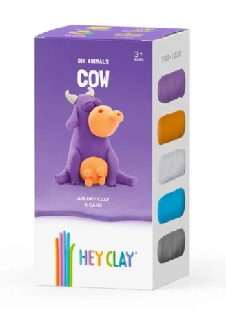 Masa plastyczna Hey Clay Krowa - Tm Toys