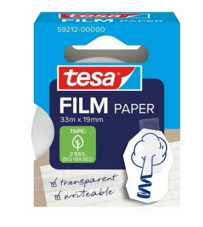 Taśma biurowa papierowa Tesafilm 33m x 19mm - Tesa