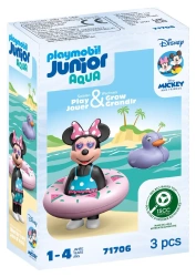 Playmobil JUNIOR & Disney Myszka Minnie i wycieczka na plażę 71706
