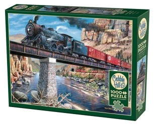 Puzzle 1000 Kamień stal i para 113561 - Cobble Hill