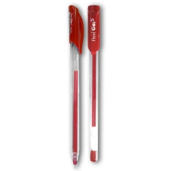 Długopis żelowy Flexi Abra Gel czerwony (12szt) - Penmate