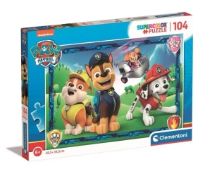 Puzzle 104 Super Kolor Psi Patrol - Clementoni
