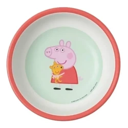 Miseczka dla dzieci z melaminy Świnka Peppa - Petit Jour Paris