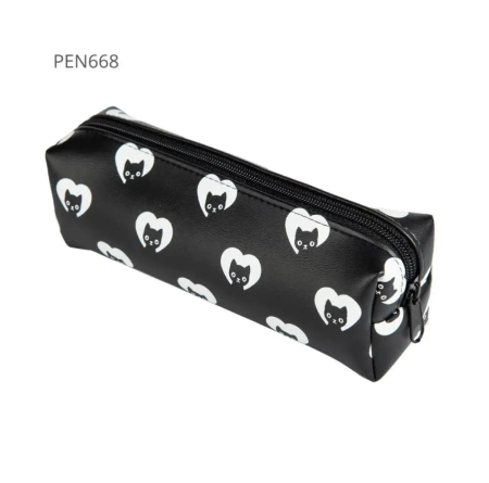 Piórnik jednokomorowy czarny kot - Pajacyk