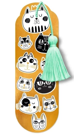 Zakładka z chwostem Złote koty - Henry