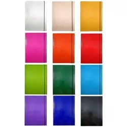 Teczka A4 skrzydłowa z gumką grzbiet prosty MIX - Ziemia Obiecana